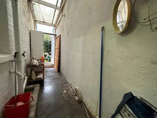 Garage junk cleared from a property in Waltham Cross, Hertfordshire