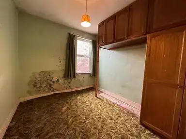 Clean and cleared room after clearance in Stevenage, Hertfordshire