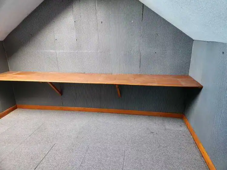 Clean and cleared room after clearance in Camden, North London