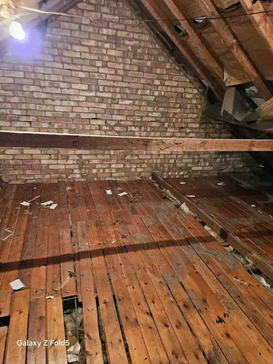 Clean and cleared room after clearance in Haringey, North London